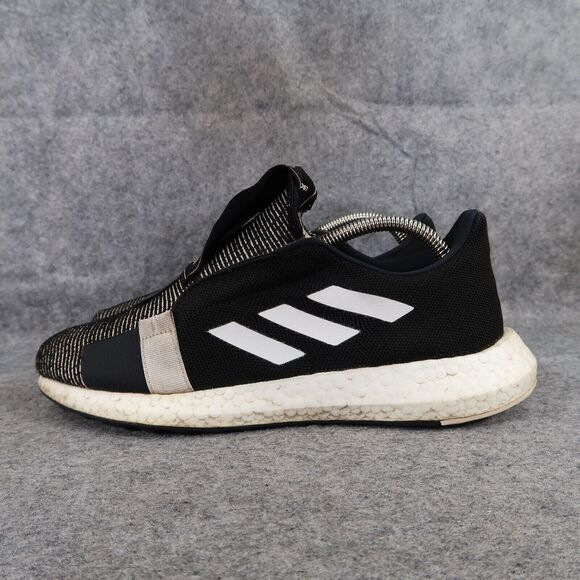 Adidas Shoes Men 8 Athletic Trainer SenseBoost Running Sport Active Casual Black - Picture 5 of 16